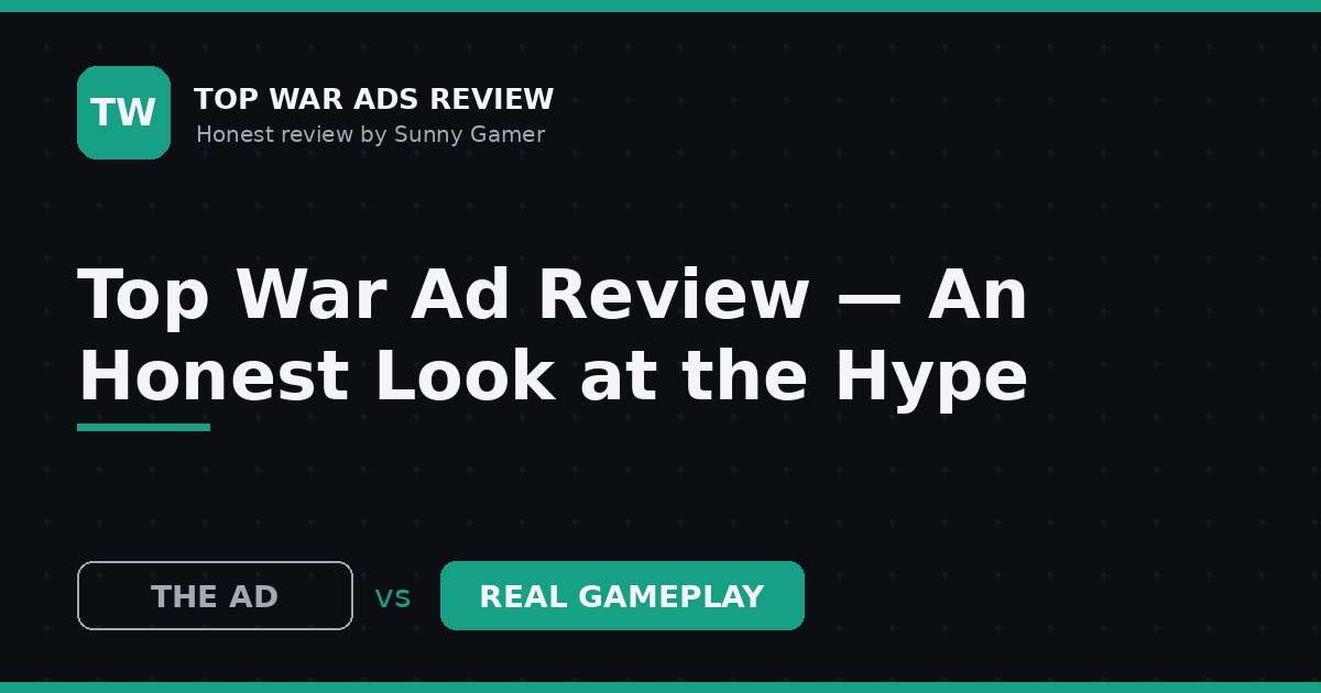 Top War Ad Review — An Honest Look at the Hype